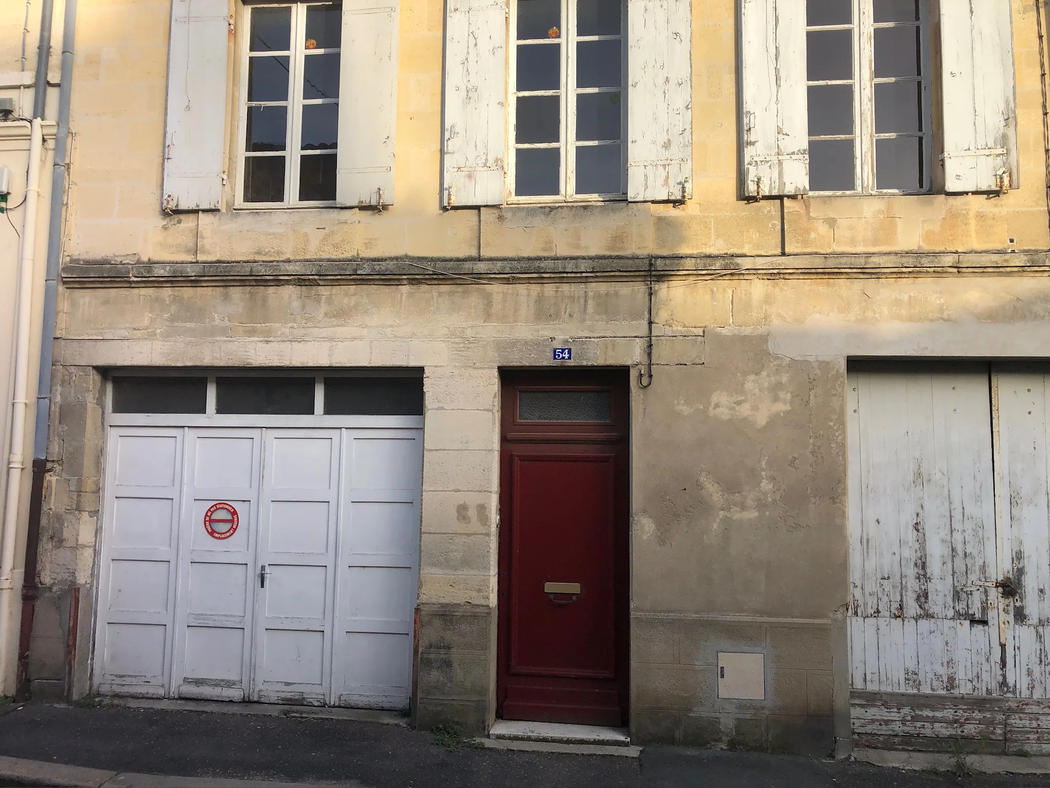 Façade avant restauration