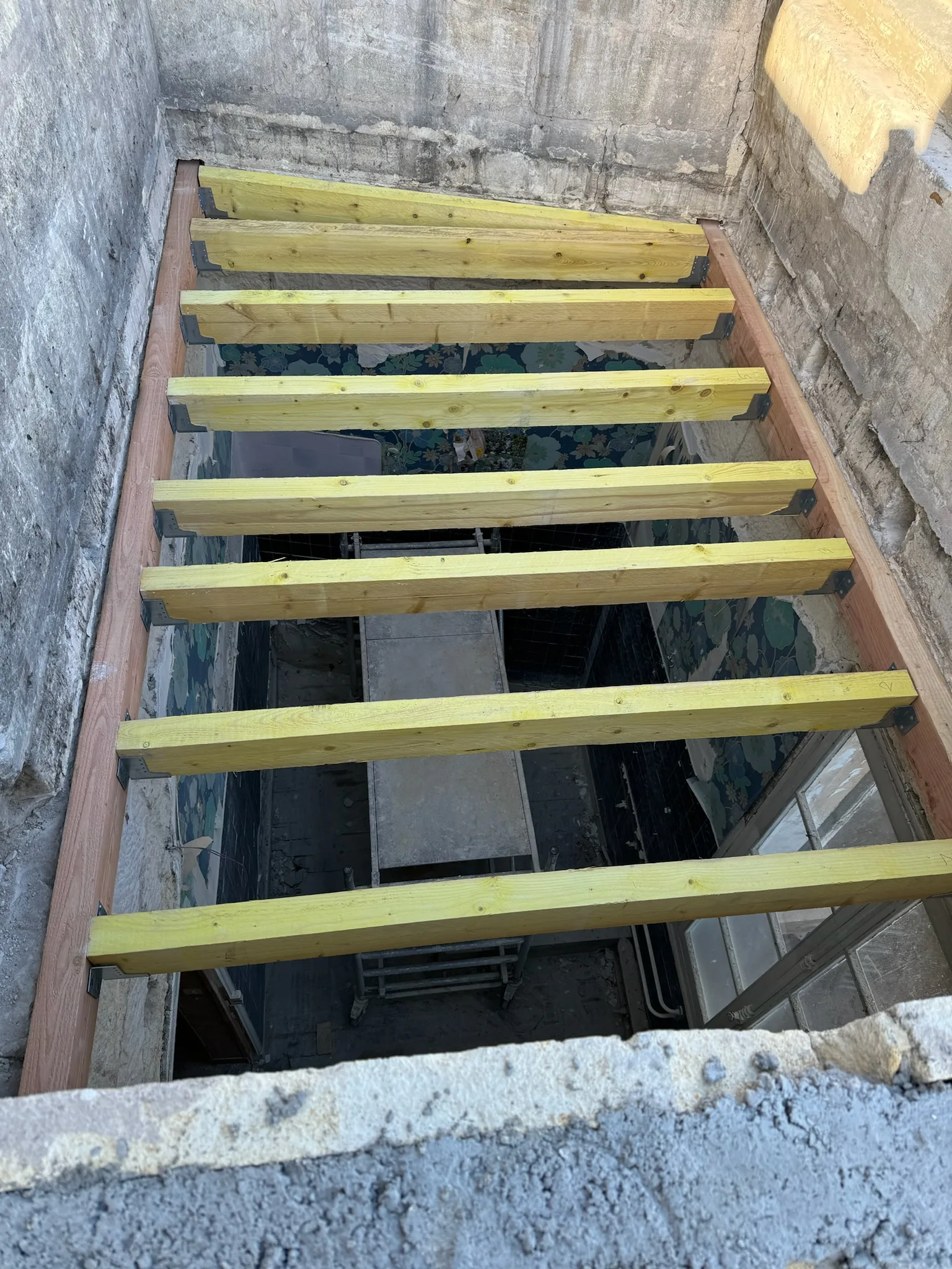 Terrasse tropezienne en cours