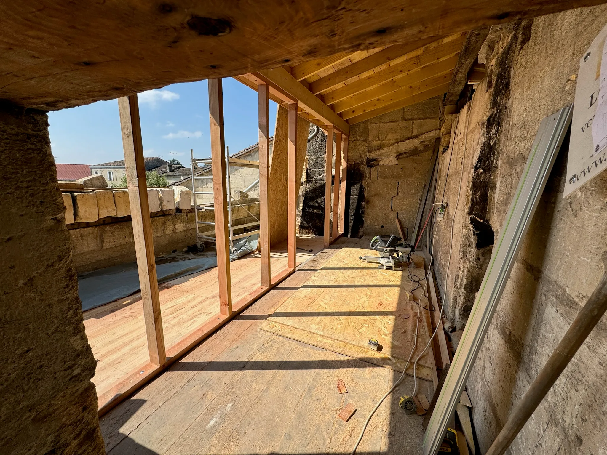 Réalisation d’une façade en ossature bois