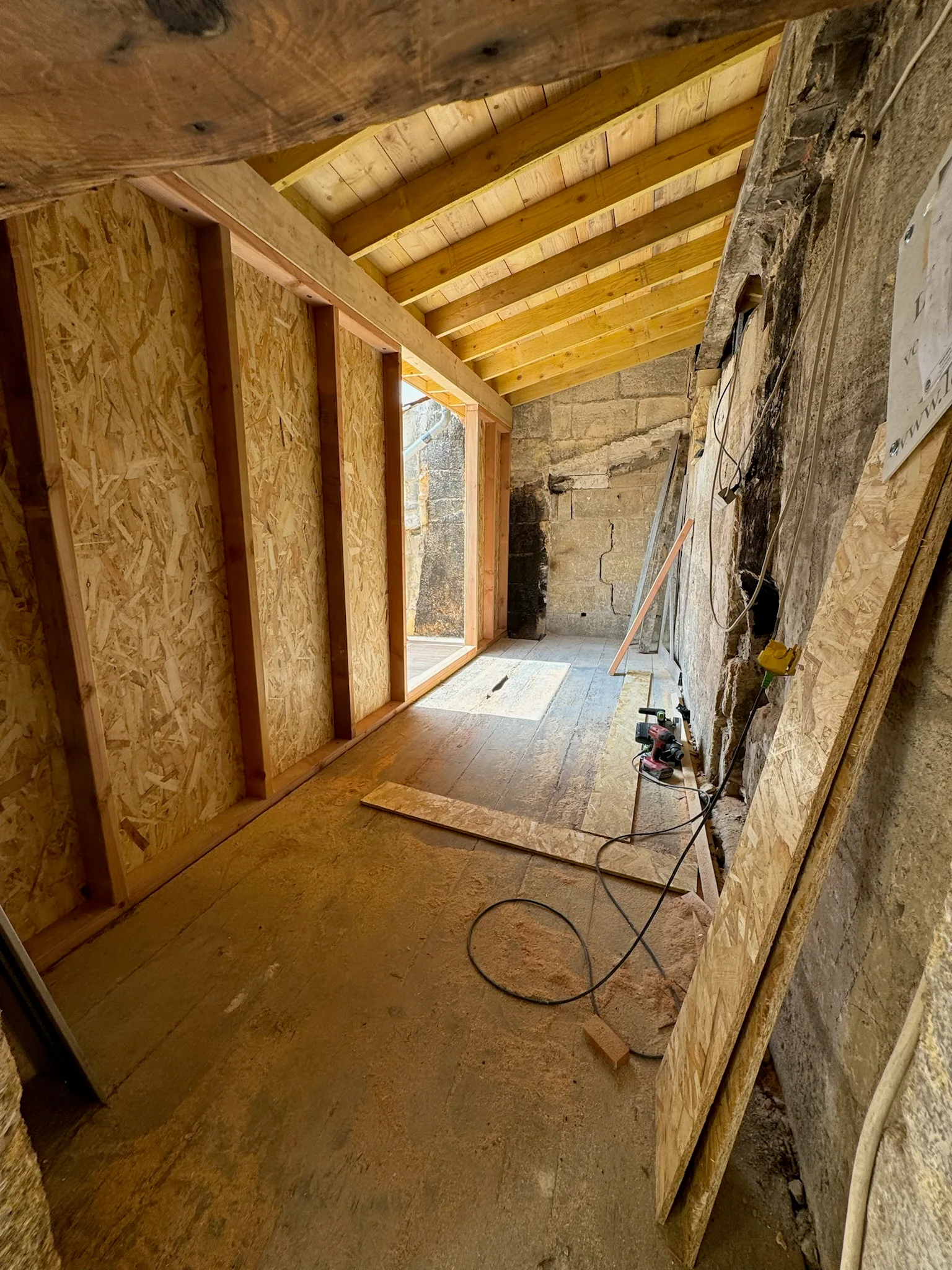 Réalisation d’une façade en ossature bois
