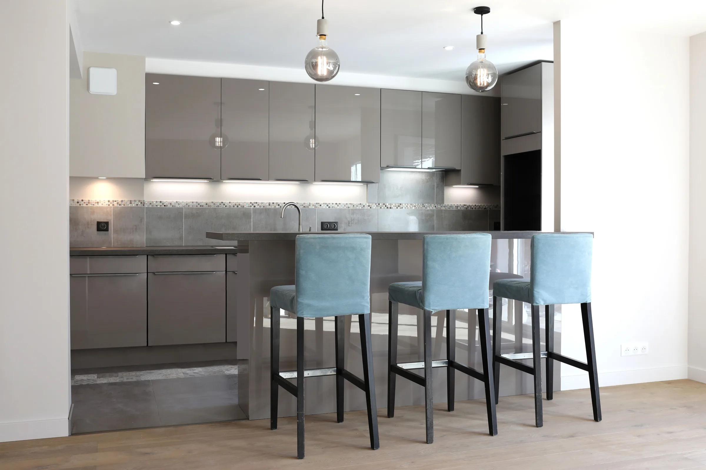 Rénovation d'une cuisine au Bouscat - après