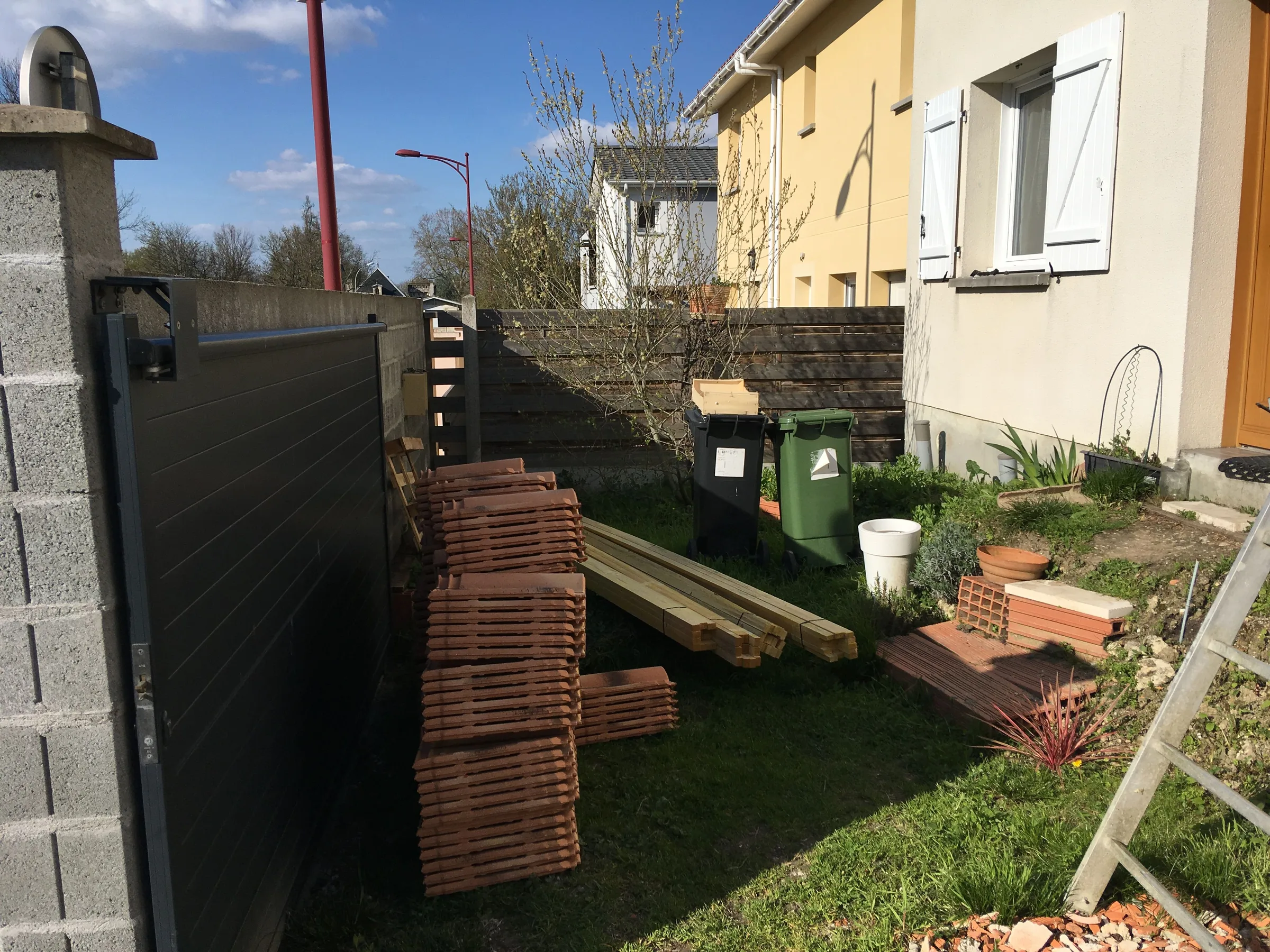 Aménagement d'un extérieur - avant